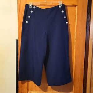 Womens navy gauchos size 14